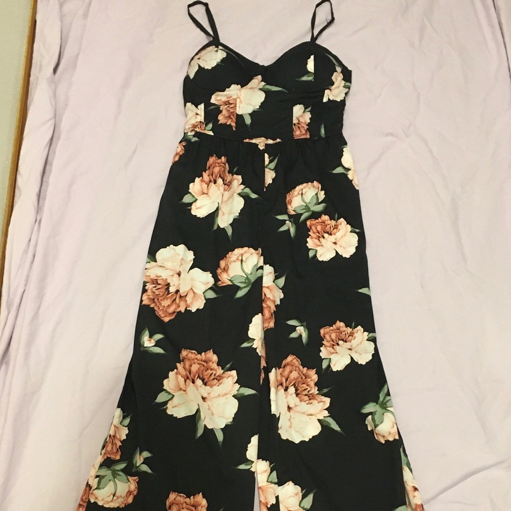 Floral jumpsuit